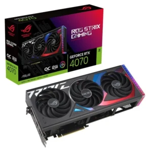 ASUS ROG Strix GeForce RTX 4070 Ti 12GB GDDR6X Gaming Graphics Card – Ultimate 1440p & 4K Gaming GPU | Brand New Factory Sealed