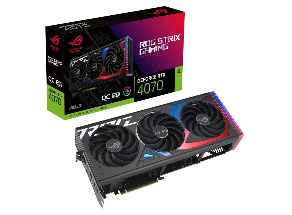 ASUS ROG Strix GeForce RTX 4070 Ti 12GB GDDR6X Gaming Graphics Card – Ultimate 1440p & 4K Gaming GPU | Brand New Factory Sealed - Image 2