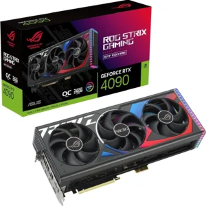 ASUS ROG Strix RTX 4070 Ti 12GB GDDR6X Gaming Graphics Card Front View