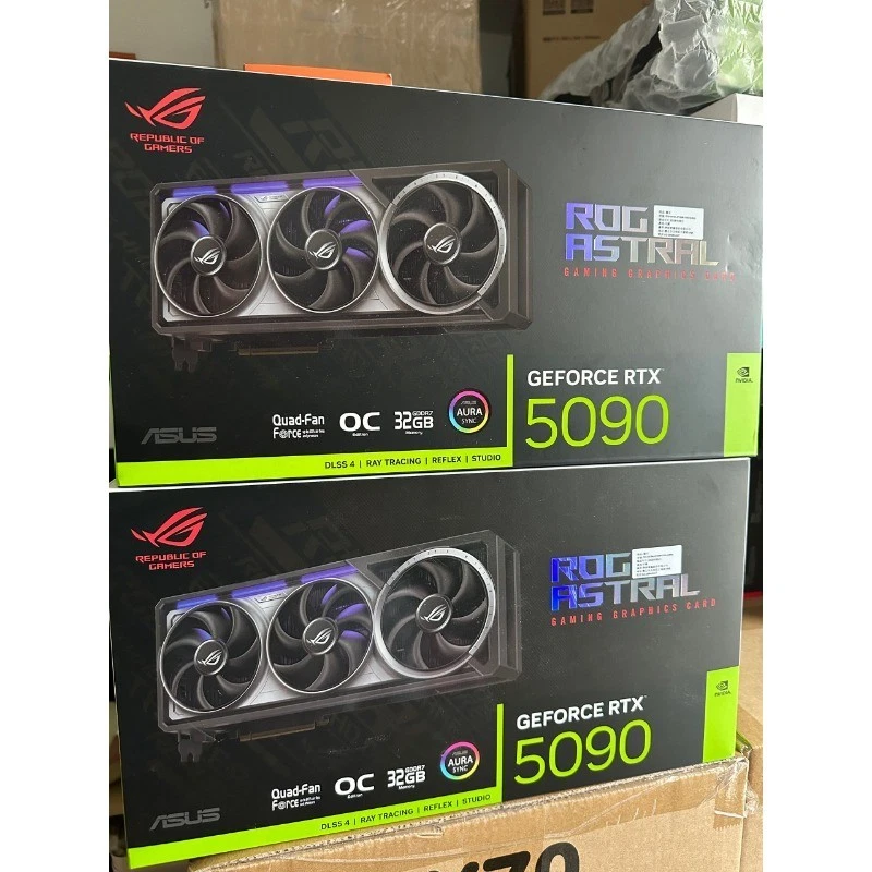 ASUS ROG Astral RTX 5090 Metal Backplate Design