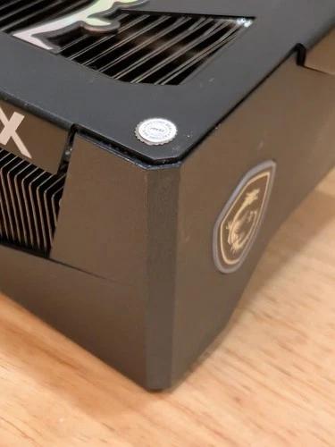 MSI RTX 5090 Metal Backplate